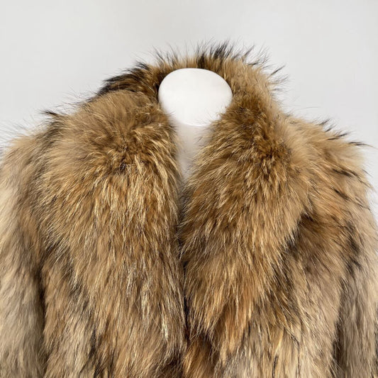 Coyote vintage Fur Coat