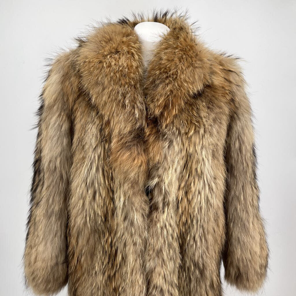 Coyote vintage Fur Coat