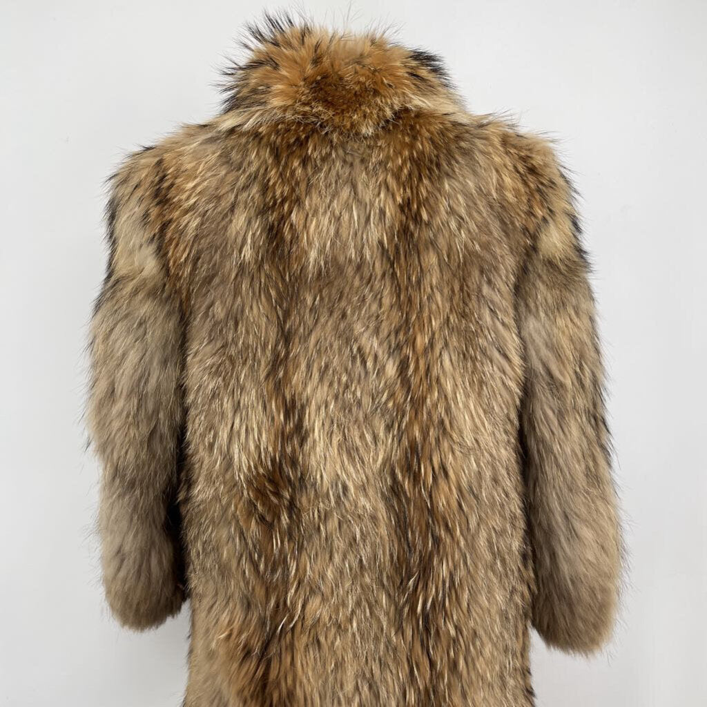 Coyote vintage Fur Coat