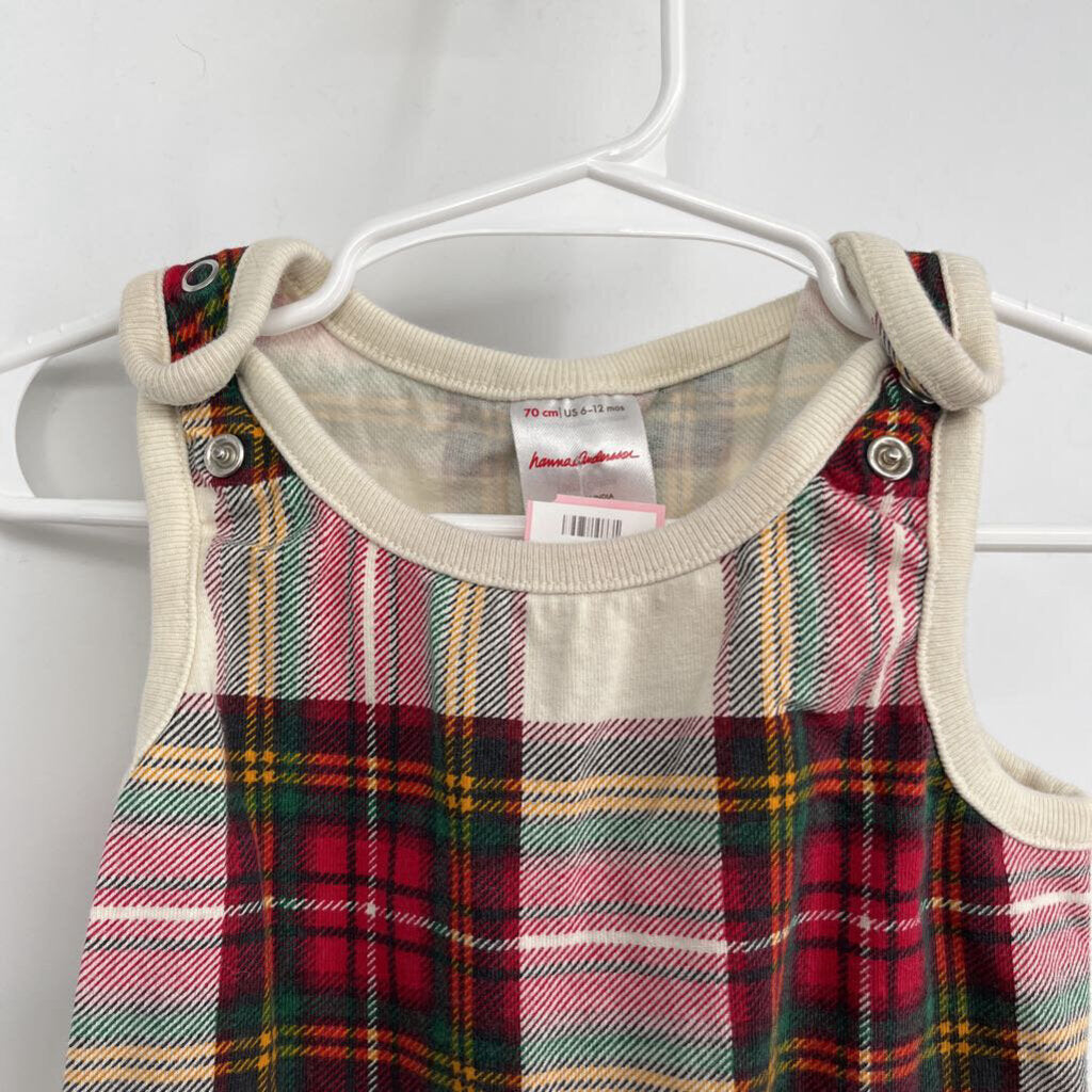 Hanna Andersson Plaid Jumpsuit