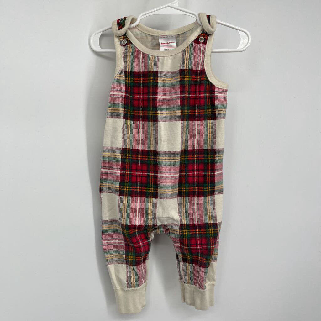 Hanna Andersson Plaid Jumpsuit
