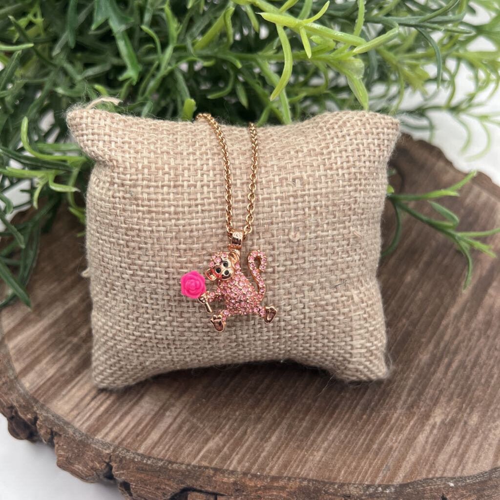 Kate Spade Monkey Necklace