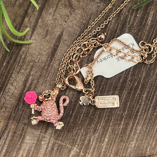Kate Spade Monkey Necklace