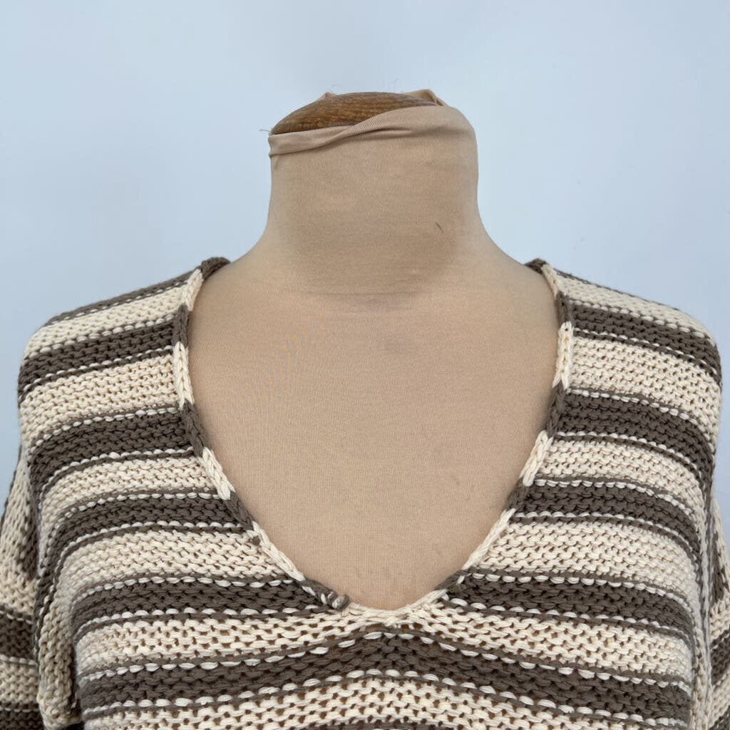 Vince L/s Striped Sweater