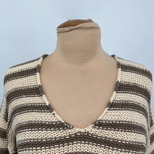 Vince L/s Striped Sweater