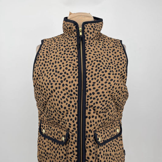J. Crew Animal Print Vest