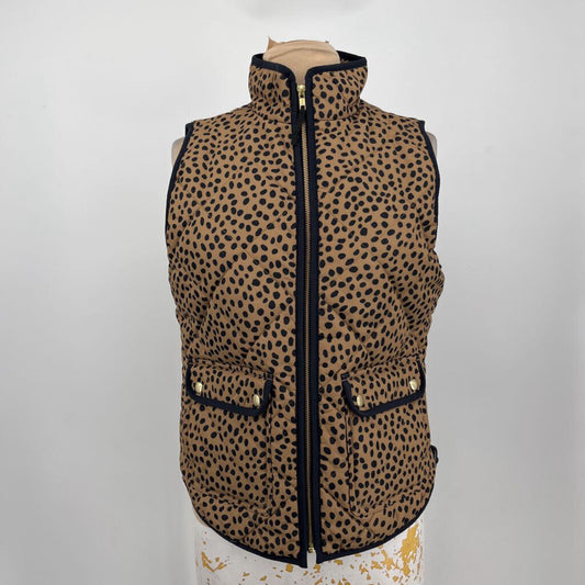 J. Crew Animal Print Vest