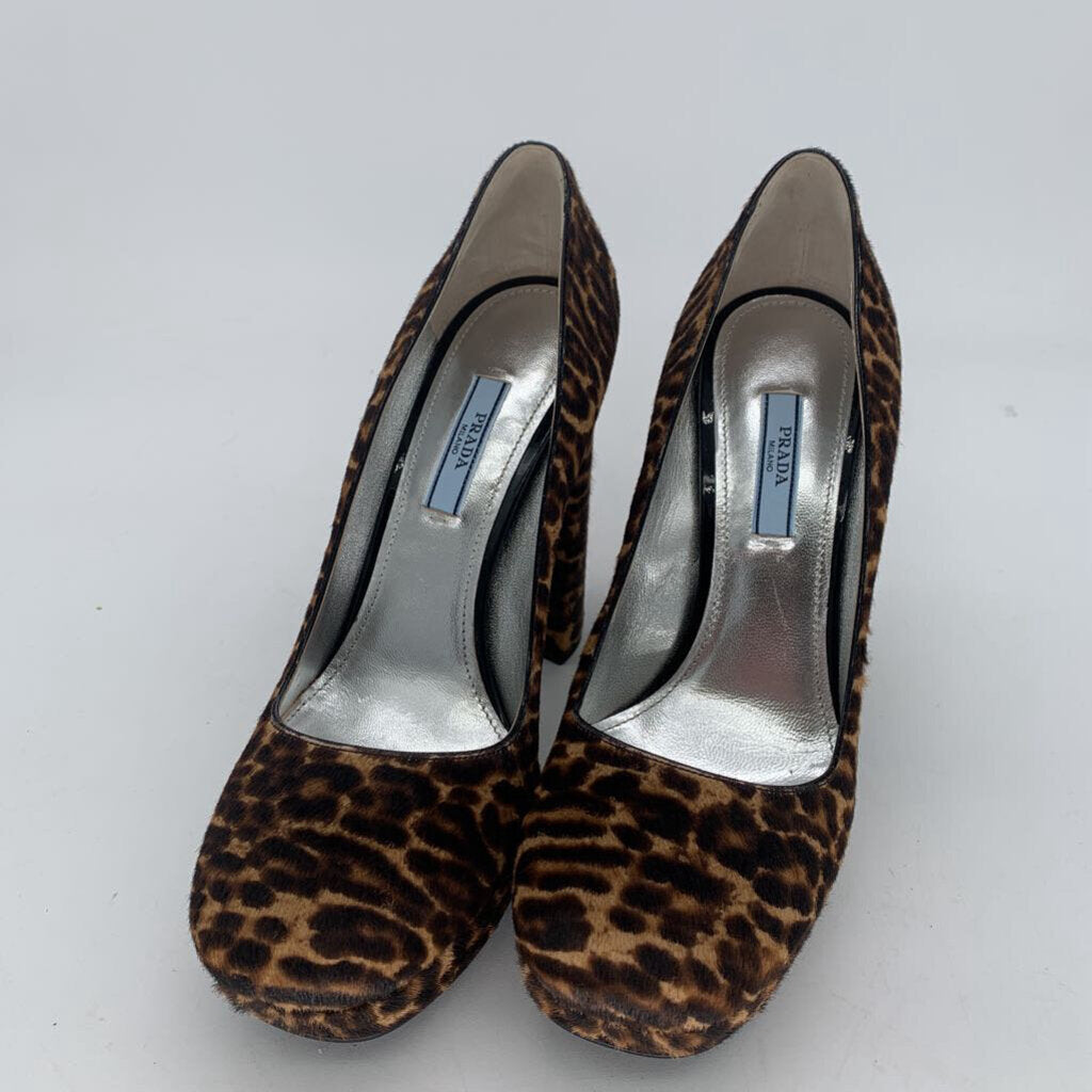 Prada Animal Print Heels