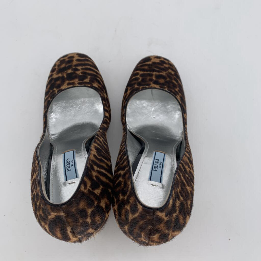 Prada Animal Print Heels