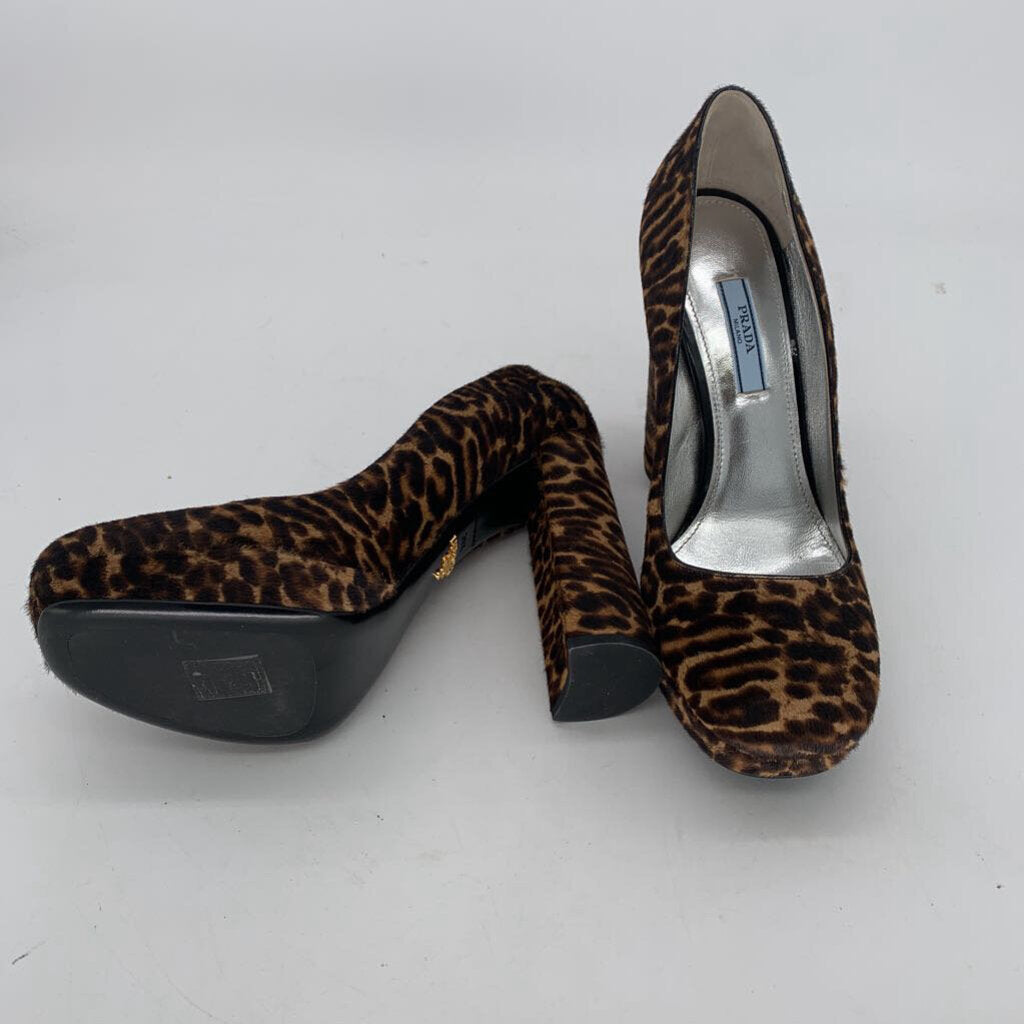 Prada Animal Print Heels