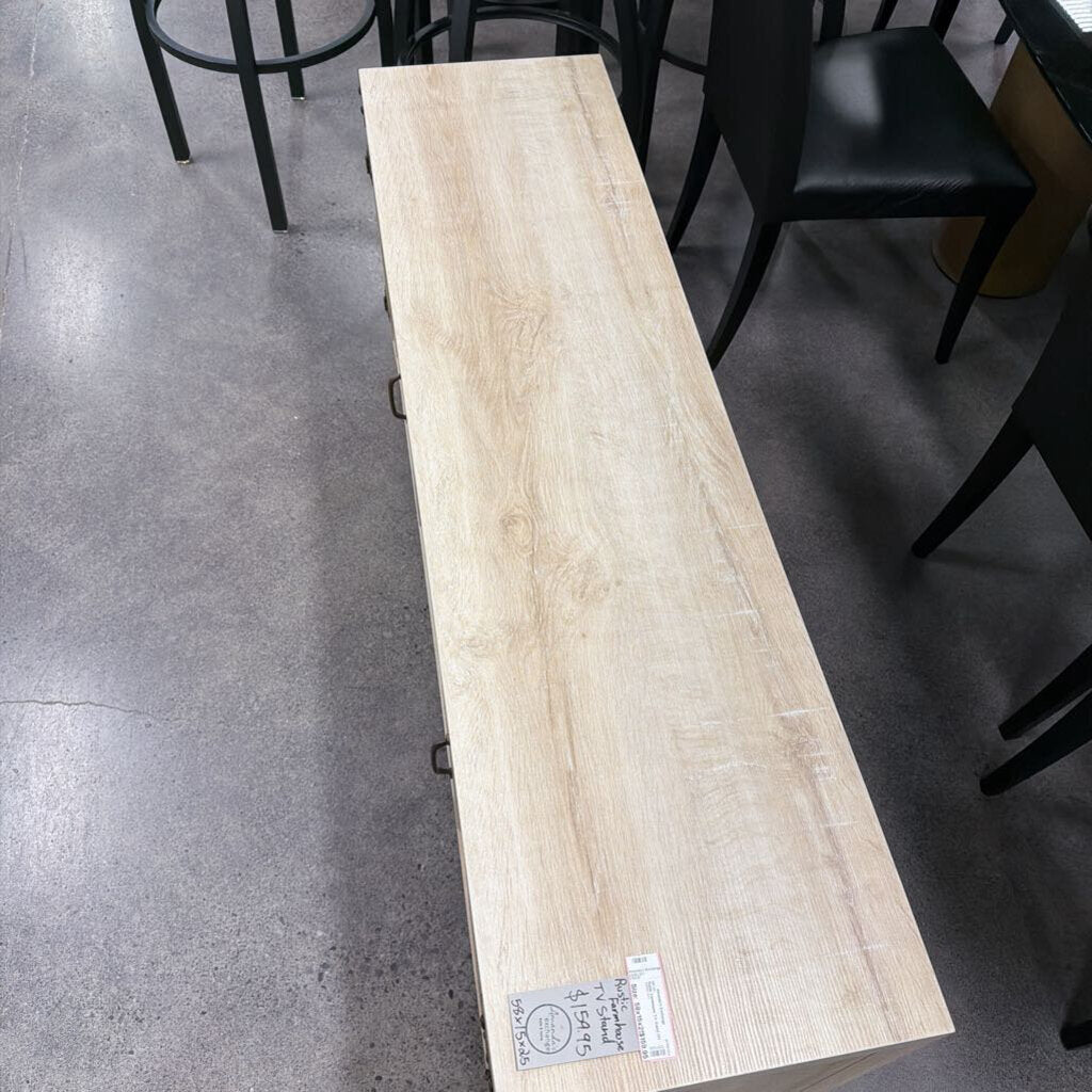 Rustic Farmhouse TV Stand