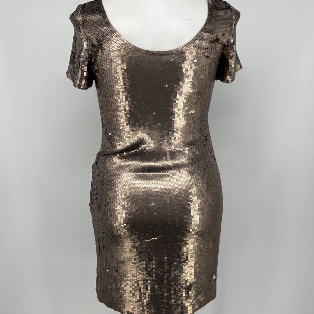 Oasis S/s Sequened Dress