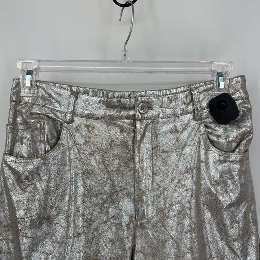YFB Silver Metallic Pants