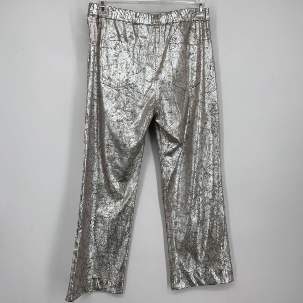 YFB Silver Metallic Pants