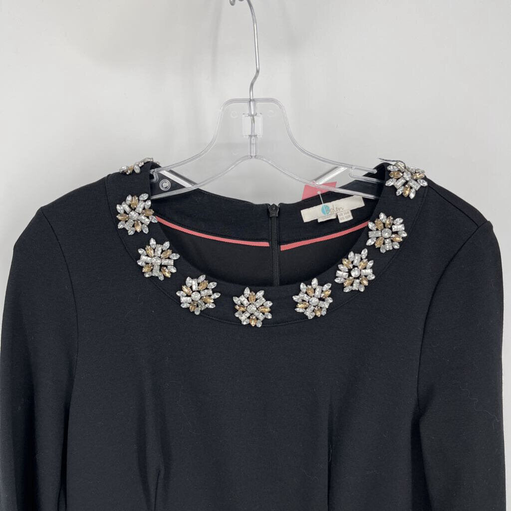 Boden 3/4 Slv Jeweled Dress