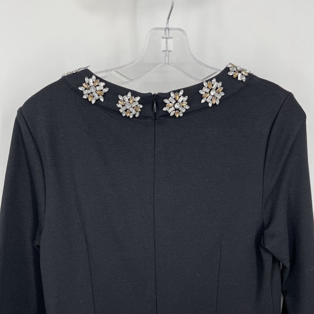 Boden 3/4 Slv Jeweled Dress