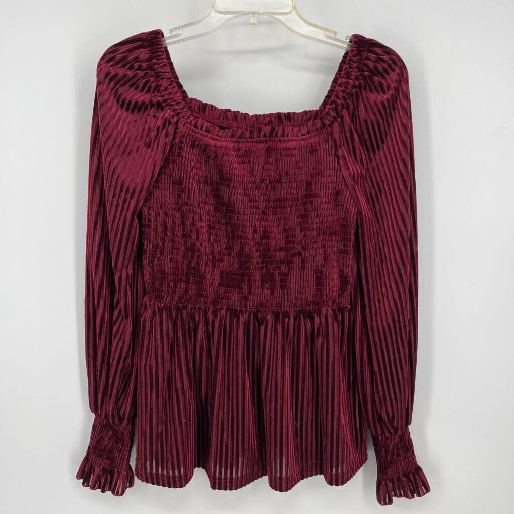Coco + Carmen Velour L/s Shirt