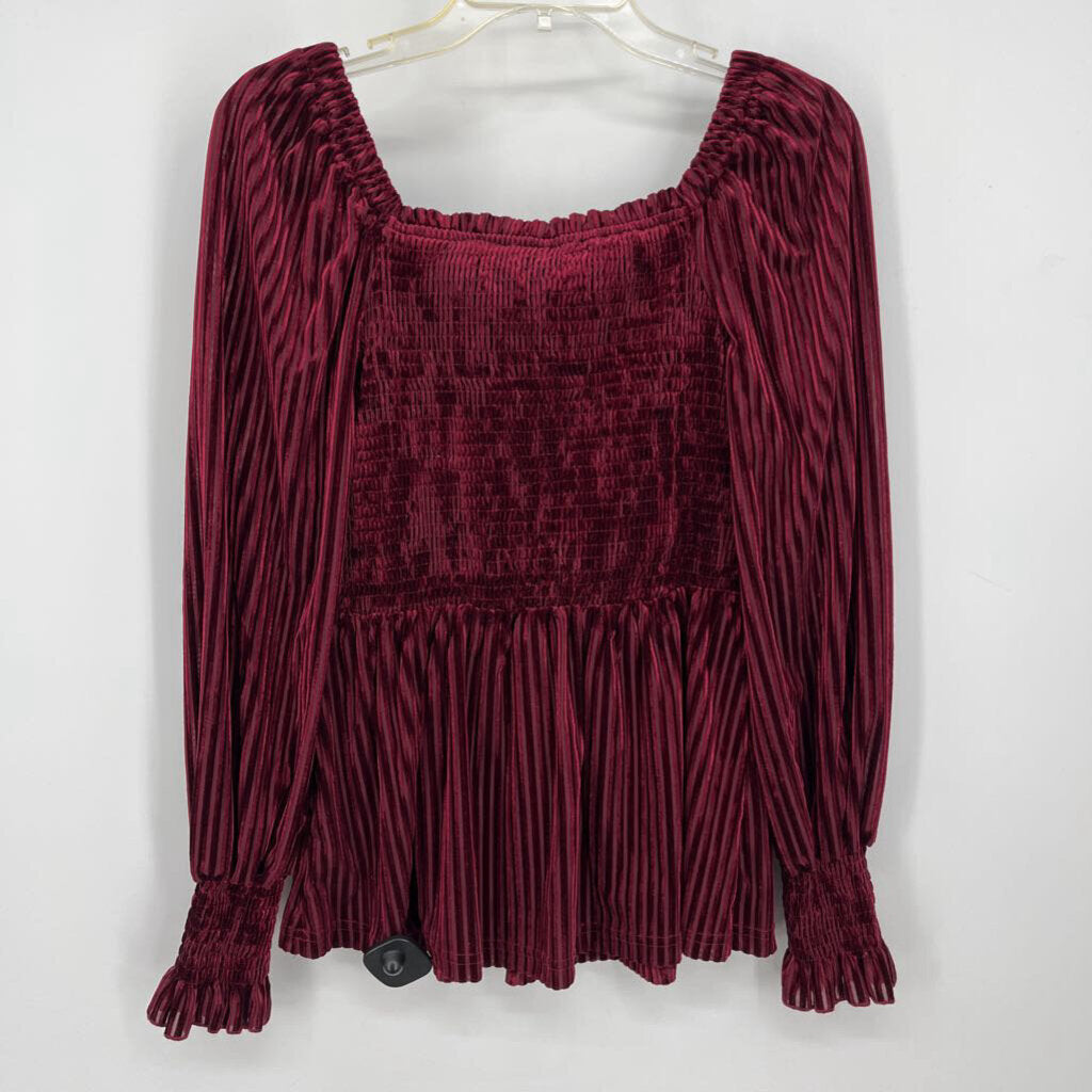 Coco + Carmen Velour L/s Shirt