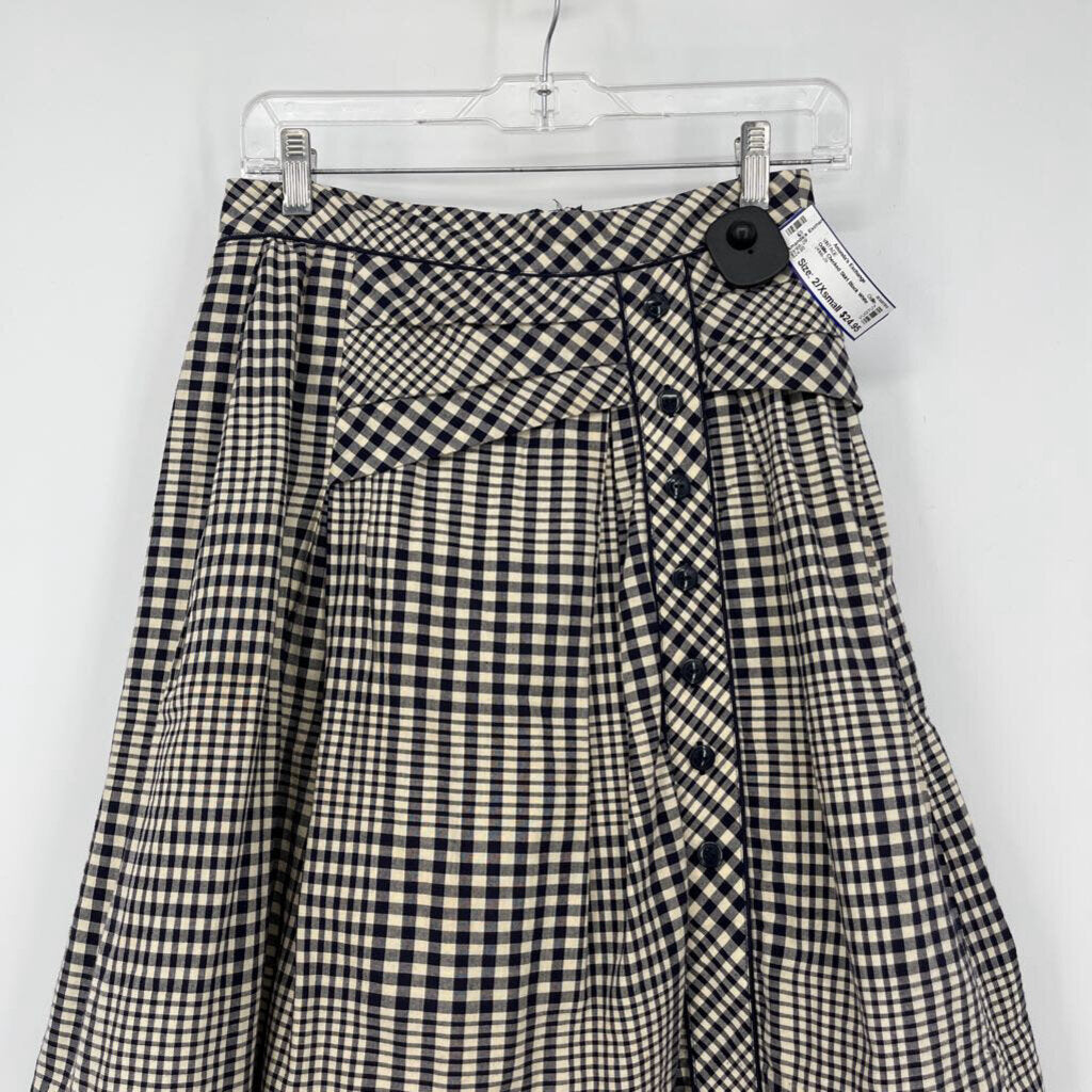 Odille Checked Skirt