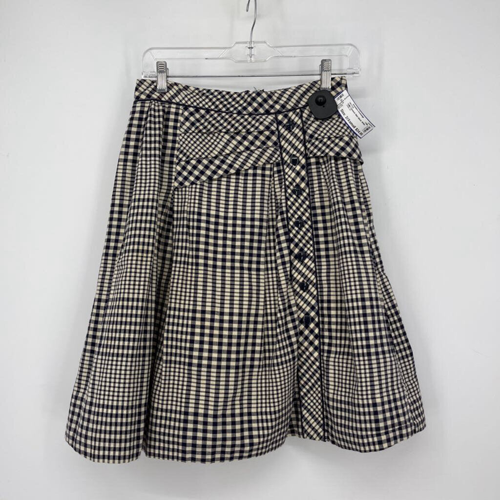 Odille Checked Skirt
