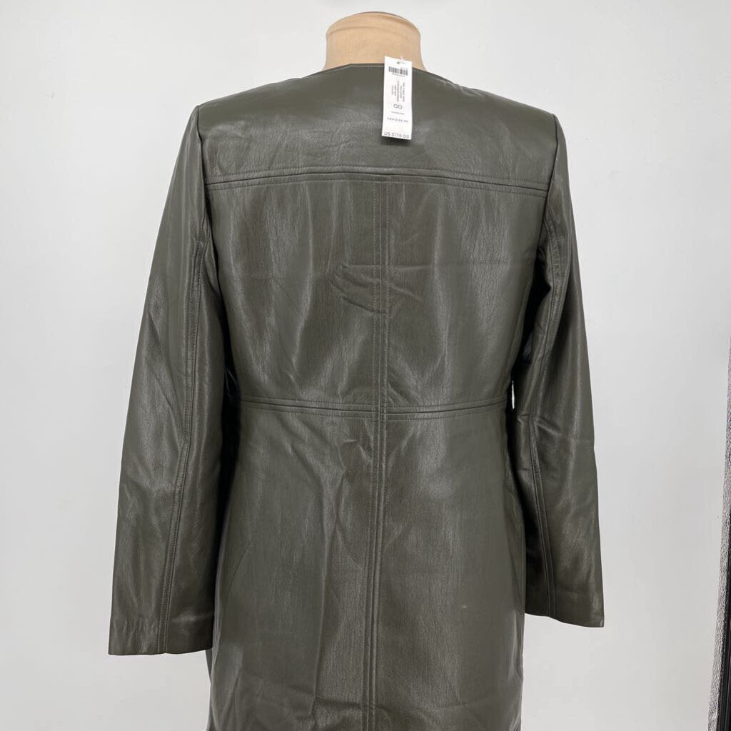 Chicos open faux leather Jacket