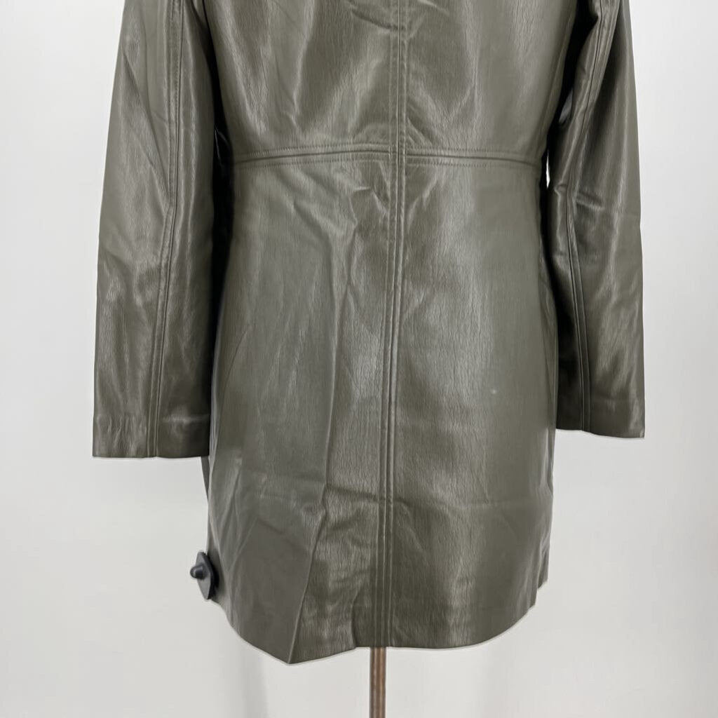 Chicos open faux leather Jacket