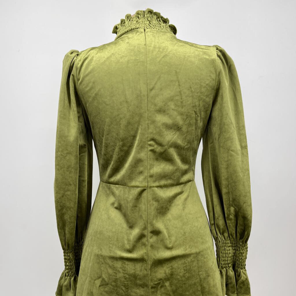 Glam L/s Velvet Dress