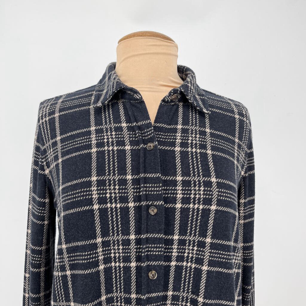 Faherty L/s Plaid Dress
