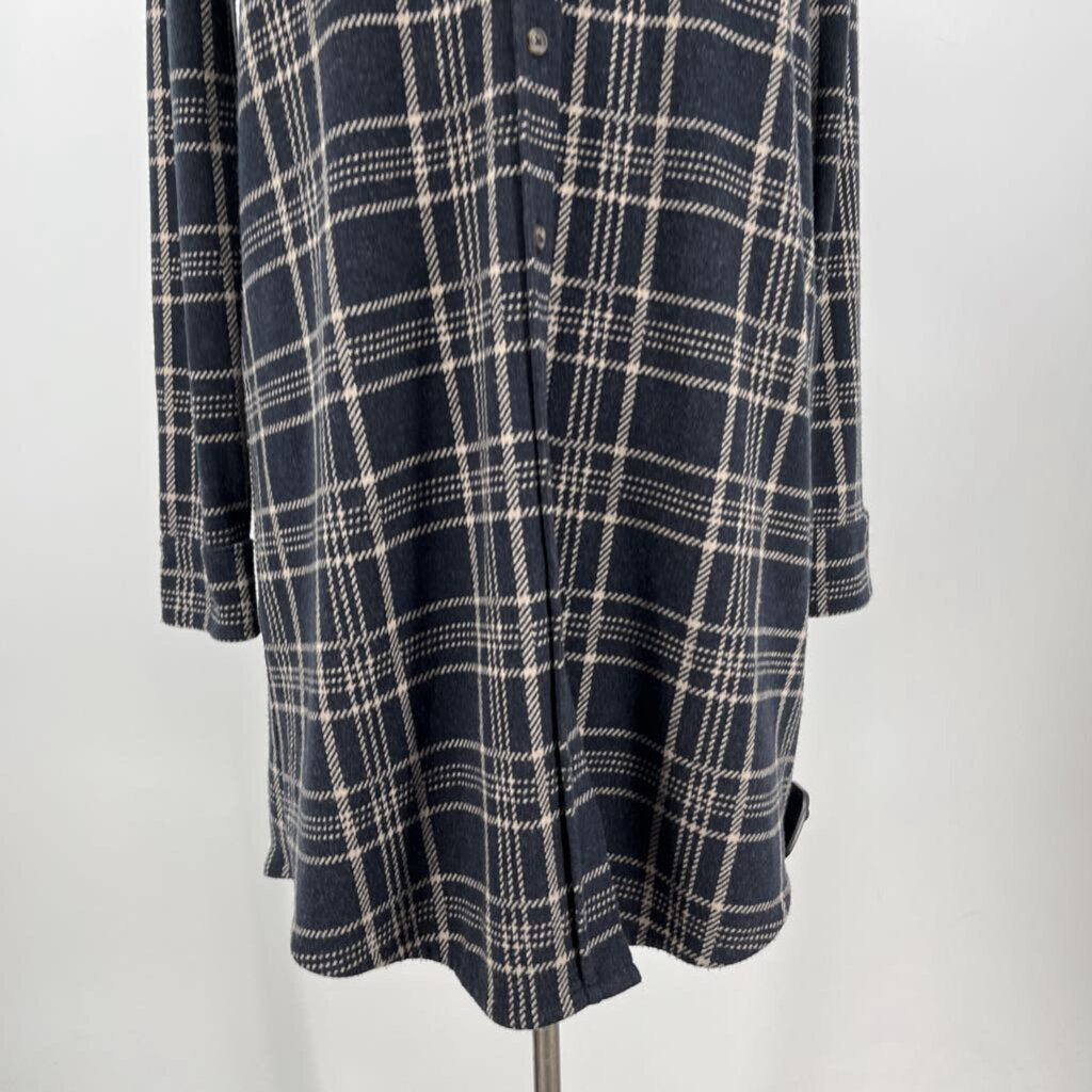Faherty L/s Plaid Dress