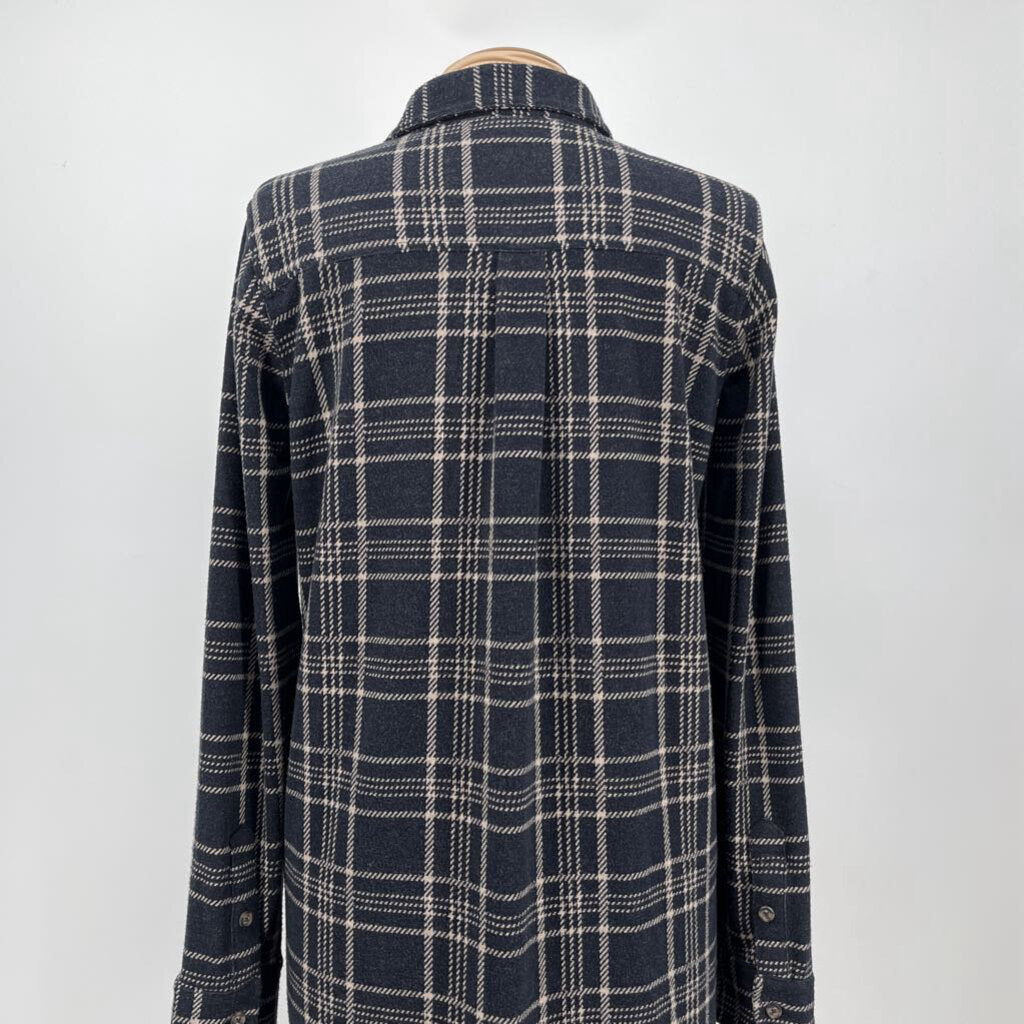 Faherty L/s Plaid Dress
