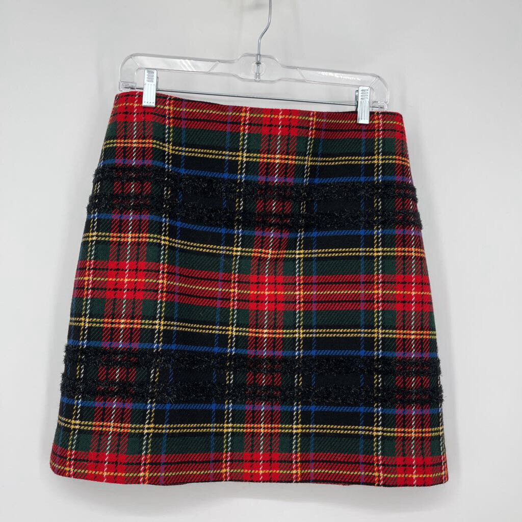 J. Crew Plaid Skirt