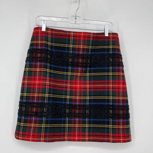 J. Crew Plaid Skirt