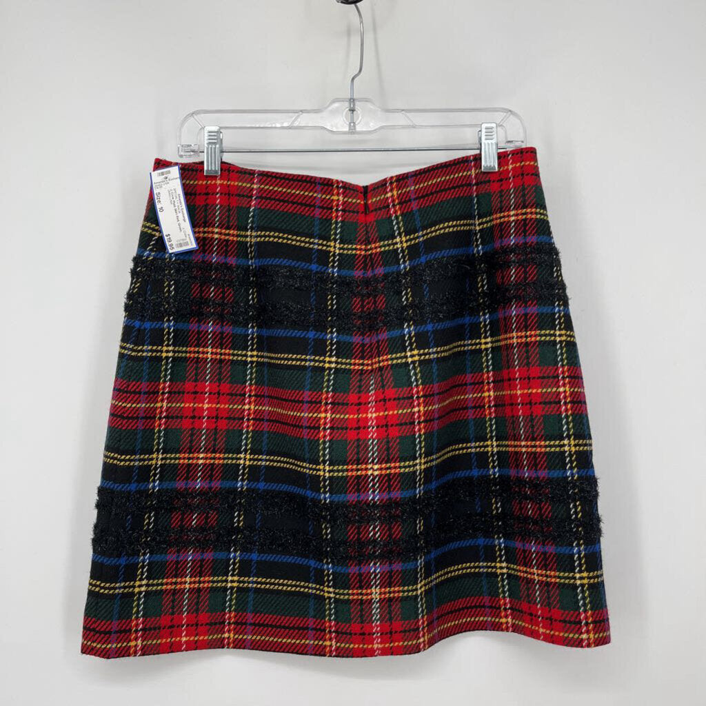 J. Crew Plaid Skirt