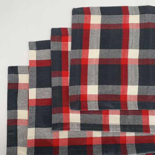 Plaid Placemat Set