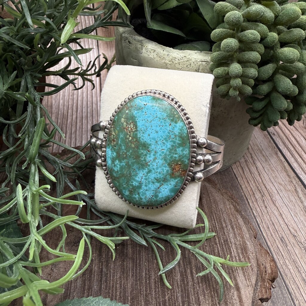 Sterling & Turquoise Cuff