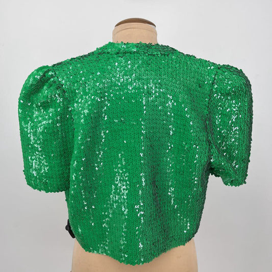 Alice + Olivia Sequin S/s Jacket