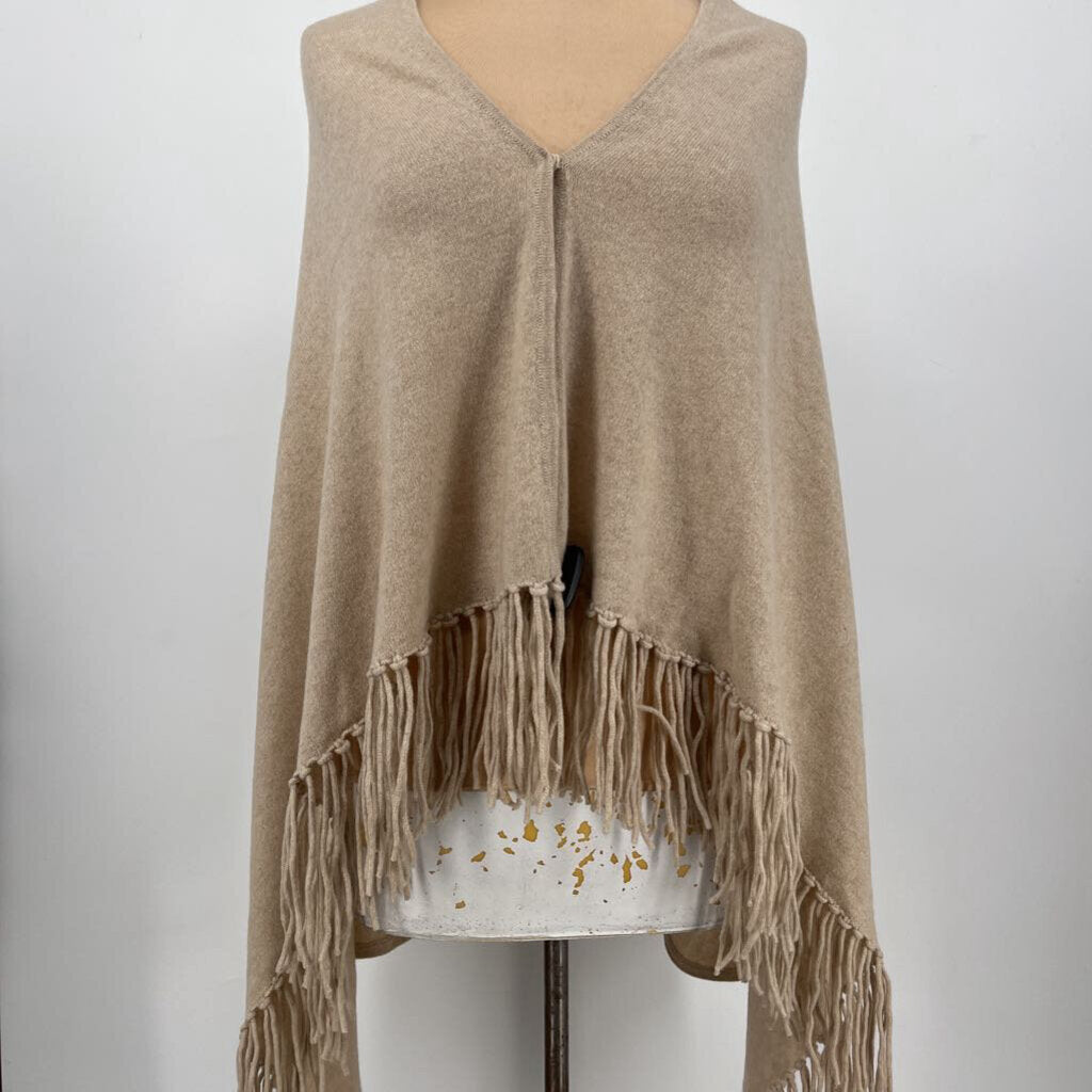 Minnie Rose cashmere Poncho