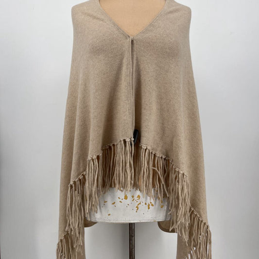 Minnie Rose cashmere Poncho