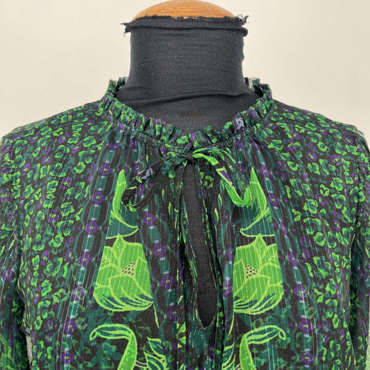 WHBM L/s Floral Shirt