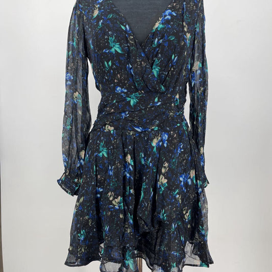 Anthropologie L/s Floral Dress