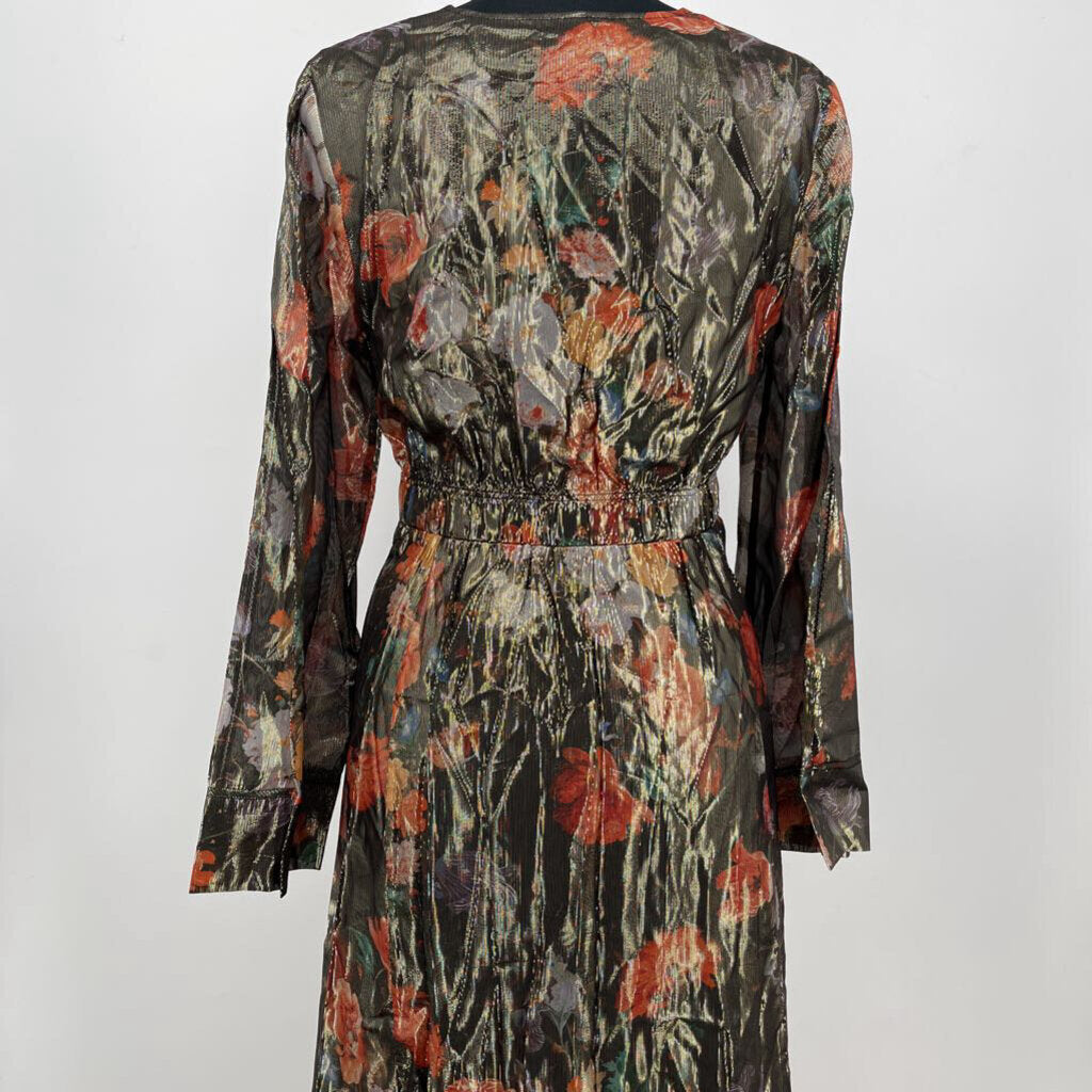 Caballero L/s Floral Maxi Dress