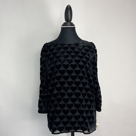 Talbots Velvet Heart Shirt