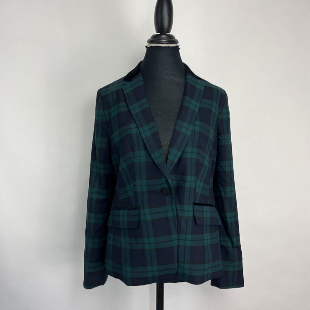 Talbots Plaid Blazer