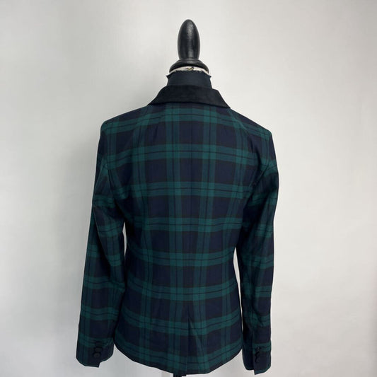 Talbots Plaid Blazer