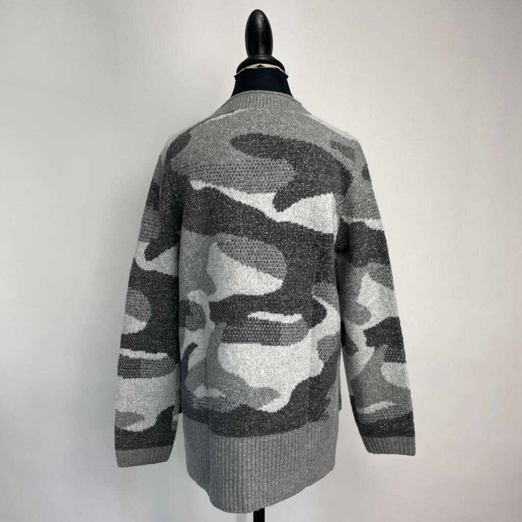 Talbots L/s Camo Sweater