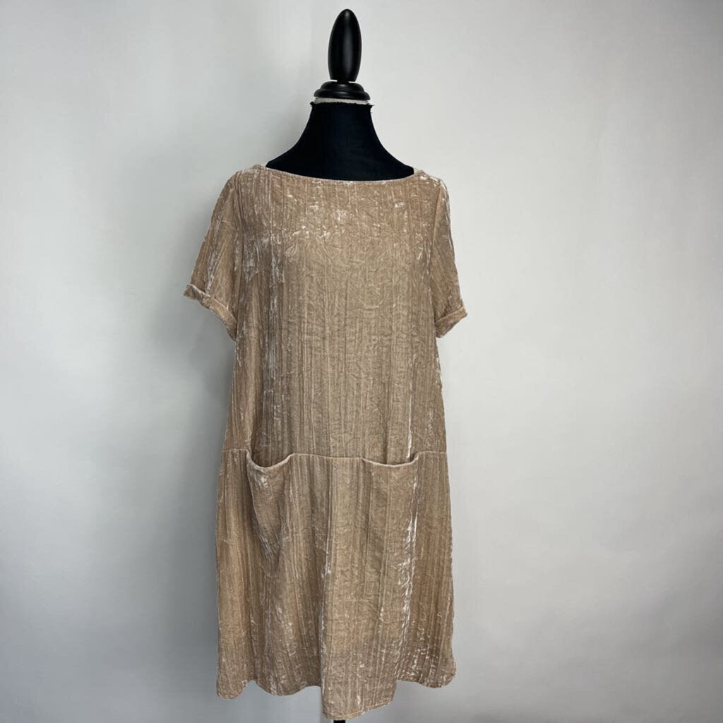 Floreat S/s Velvet Dress