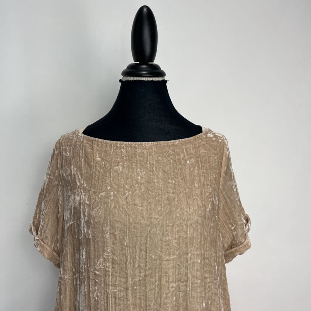 Floreat S/s Velvet Dress