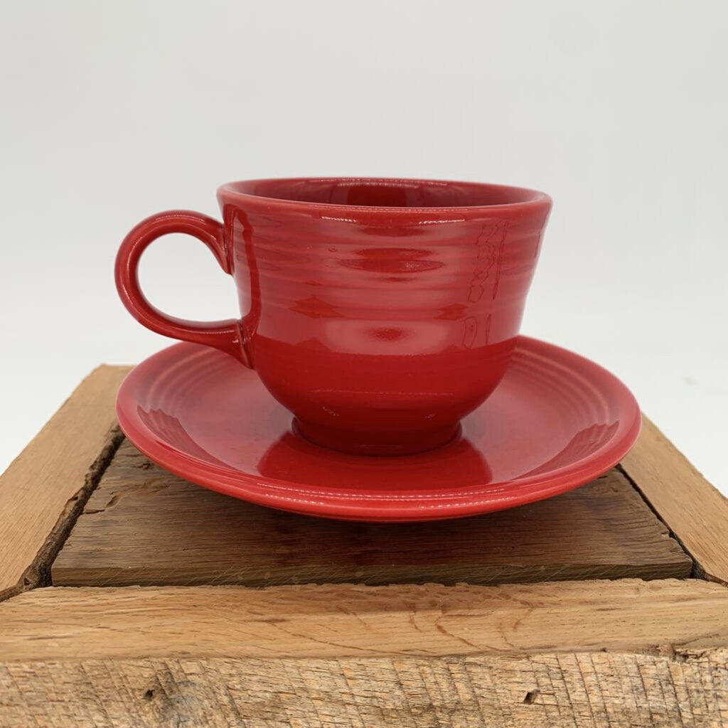 Fiesta Mug & Saucer Set
