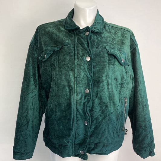 Free People Faux Suede Bomber