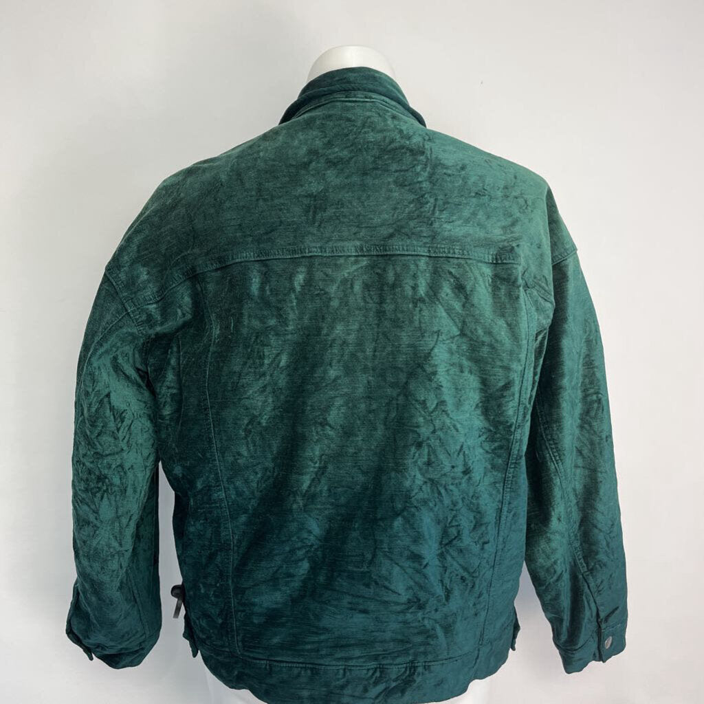 Free People Faux Suede Bomber